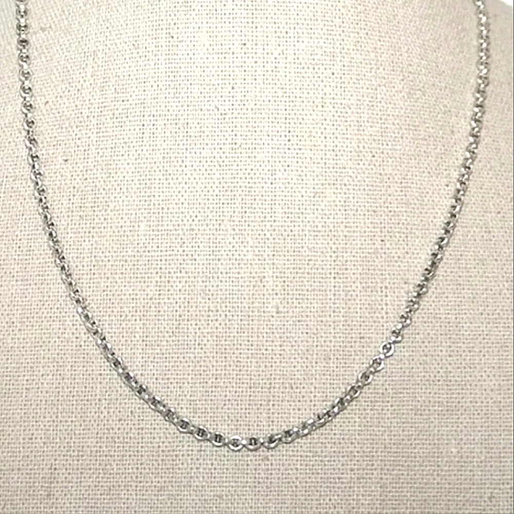 Silpada 925 Sterling Silver Rolo Link Chain Necklace N1208